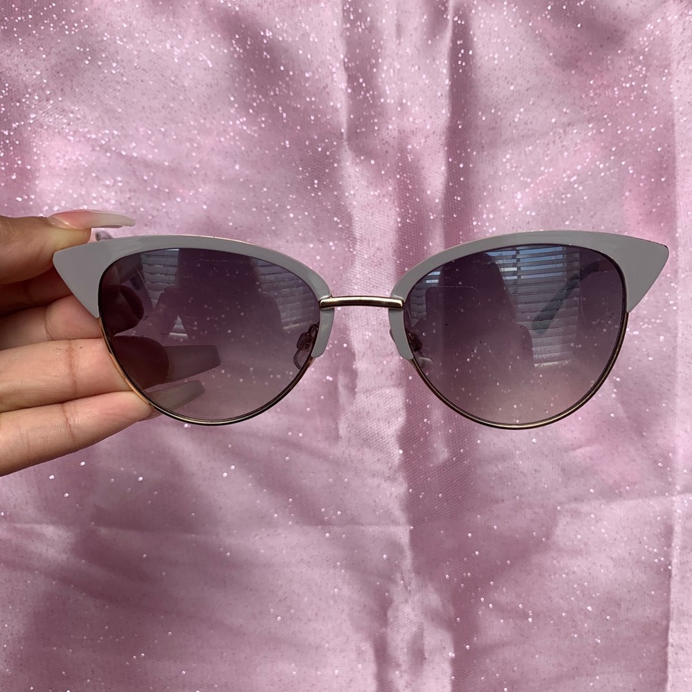 Grey & Gold Sunglasses